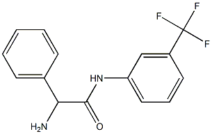 2-amino-2-phenyl-N-[3-(trifluoromethyl)phenyl]acetamide