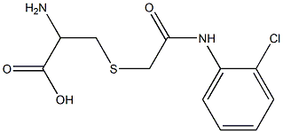 2-amino-3-({2-[(2-chlorophenyl)amino]-2-oxoethyl}thio)propanoic acid