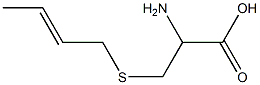 2-amino-3-[(2E)-but-2-enylthio]propanoic acid