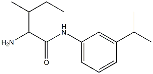 2-amino-3-methyl-N-[3-(propan-2-yl)phenyl]pentanamide