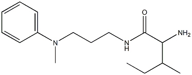 2-amino-3-methyl-N-{3-[methyl(phenyl)amino]propyl}pentanamide