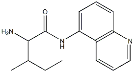  2-amino-3-methyl-N-quinolin-5-ylpentanamide