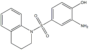 2-amino-4-(1,2,3,4-tetrahydroquinoline-1-sulfonyl)phenol