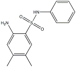 2-amino-4,5-dimethyl-N-phenylbenzene-1-sulfonamide