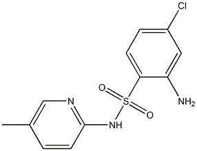 2-amino-4-chloro-N-(5-methylpyridin-2-yl)benzene-1-sulfonamide|