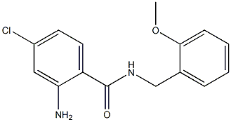 2-amino-4-chloro-N-[(2-methoxyphenyl)methyl]benzamide