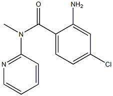  2-amino-4-chloro-N-methyl-N-(pyridin-2-yl)benzamide
