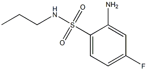 2-amino-4-fluoro-N-propylbenzene-1-sulfonamide