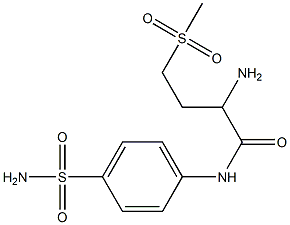 2-amino-4-methanesulfonyl-N-(4-sulfamoylphenyl)butanamide