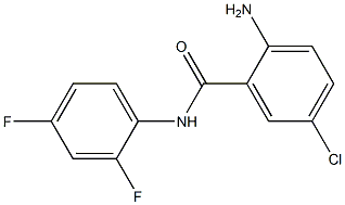 2-amino-5-chloro-N-(2,4-difluorophenyl)benzamide|