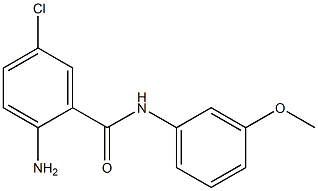 2-amino-5-chloro-N-(3-methoxyphenyl)benzamide