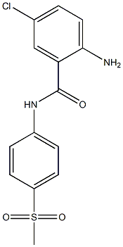 2-amino-5-chloro-N-(4-methanesulfonylphenyl)benzamide