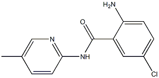  2-amino-5-chloro-N-(5-methylpyridin-2-yl)benzamide