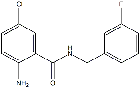 2-amino-5-chloro-N-[(3-fluorophenyl)methyl]benzamide|