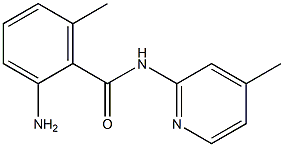 2-amino-6-methyl-N-(4-methylpyridin-2-yl)benzamide