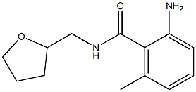 2-amino-6-methyl-N-(tetrahydrofuran-2-ylmethyl)benzamide