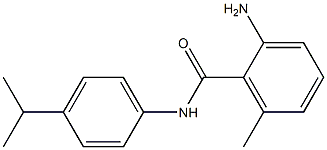 2-amino-6-methyl-N-[4-(propan-2-yl)phenyl]benzamide
