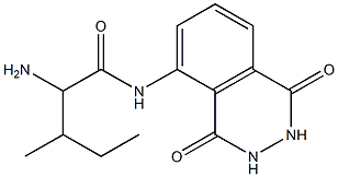  2-amino-N-(1,4-dioxo-1,2,3,4-tetrahydrophthalazin-5-yl)-3-methylpentanamide