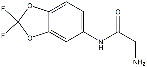 2-amino-N-(2,2-difluoro-1,3-benzodioxol-5-yl)acetamide Structure