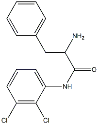 2-amino-N-(2,3-dichlorophenyl)-3-phenylpropanamide Structure