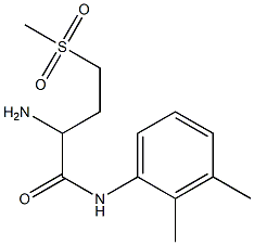 2-amino-N-(2,3-dimethylphenyl)-4-(methylsulfonyl)butanamide