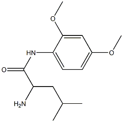  2-amino-N-(2,4-dimethoxyphenyl)-4-methylpentanamide