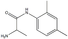 2-amino-N-(2,4-dimethylphenyl)propanamide Struktur