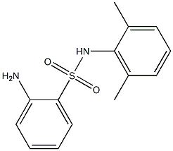 2-amino-N-(2,6-dimethylphenyl)benzenesulfonamide 结构式