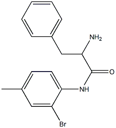 2-amino-N-(2-bromo-4-methylphenyl)-3-phenylpropanamide