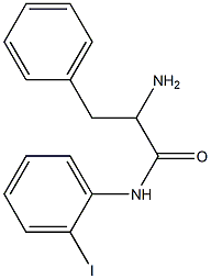 2-amino-N-(2-iodophenyl)-3-phenylpropanamide Structure