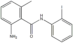 2-amino-N-(2-iodophenyl)-6-methylbenzamide