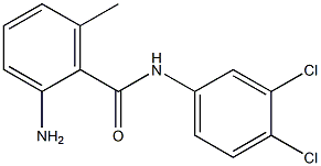  2-amino-N-(3,4-dichlorophenyl)-6-methylbenzamide