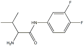 2-amino-N-(3,4-difluorophenyl)-3-methylbutanamide