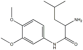 2-amino-N-(3,4-dimethoxyphenyl)-4-methylpentanamide