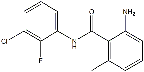 2-amino-N-(3-chloro-2-fluorophenyl)-6-methylbenzamide