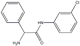 2-amino-N-(3-chlorophenyl)-2-phenylacetamide