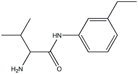 2-amino-N-(3-ethylphenyl)-3-methylbutanamide