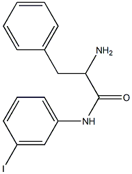 2-amino-N-(3-iodophenyl)-3-phenylpropanamide Structure