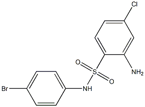 2-amino-N-(4-bromophenyl)-4-chlorobenzene-1-sulfonamide|