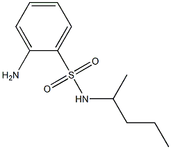 2-amino-N-(pentan-2-yl)benzene-1-sulfonamide Structure