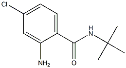 2-amino-N-(tert-butyl)-4-chlorobenzamide 结构式