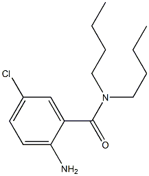 2-amino-N,N-dibutyl-5-chlorobenzamide,,结构式