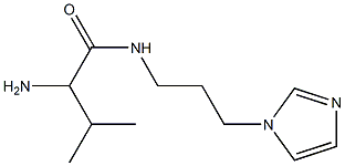 2-amino-N-[3-(1H-imidazol-1-yl)propyl]-3-methylbutanamide
