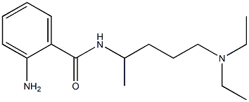 2-amino-N-[5-(diethylamino)pentan-2-yl]benzamide