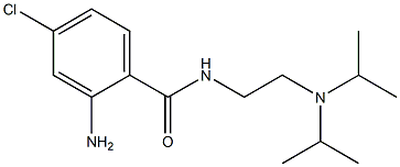 2-amino-N-{2-[bis(propan-2-yl)amino]ethyl}-4-chlorobenzamide