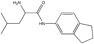  2-amino-N-2,3-dihydro-1H-inden-5-yl-4-methylpentanamide