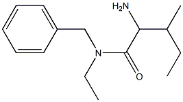 2-amino-N-benzyl-N-ethyl-3-methylpentanamide|
