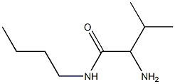 2-amino-N-butyl-3-methylbutanamide Structure