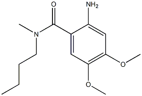  2-amino-N-butyl-4,5-dimethoxy-N-methylbenzamide