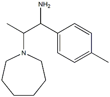 2-azepan-1-yl-1-(4-methylphenyl)propan-1-amine